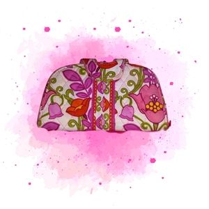 Vera Bradley "Lilli Bell" Kiss 'n Snap Wallet